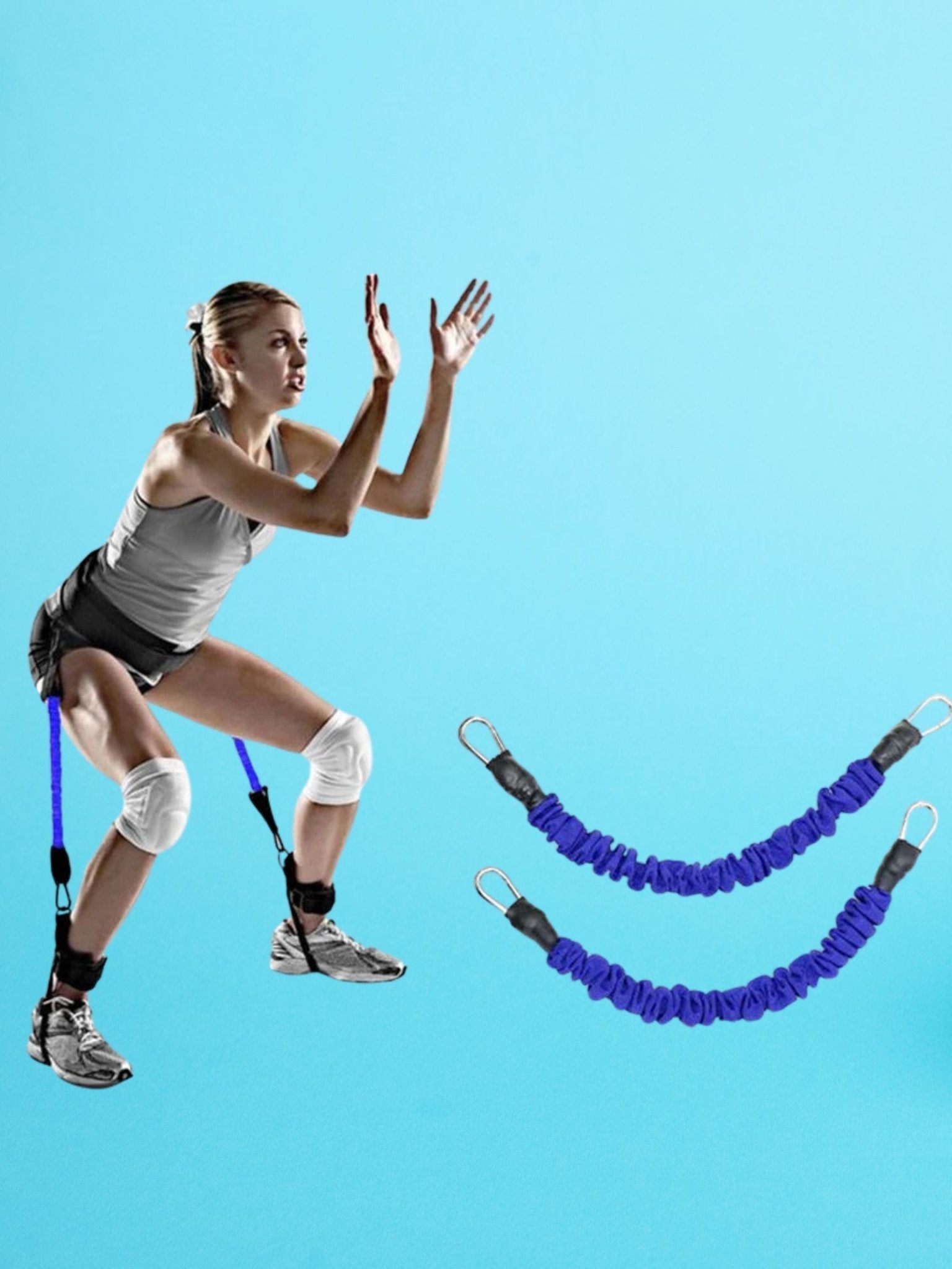 HyperSaut™ | Corde Résistant pour les jambes - Body-production